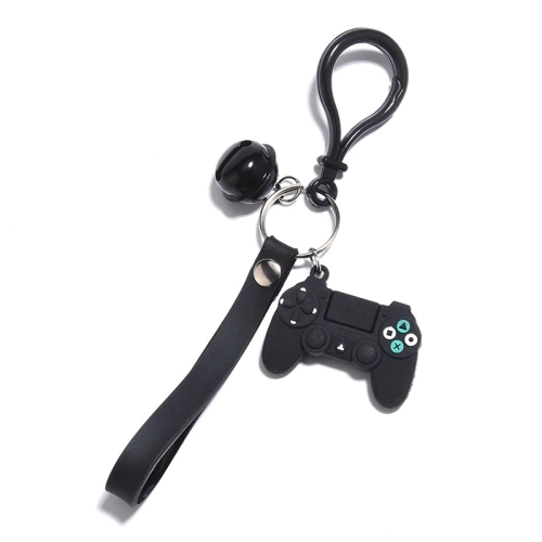 brelok, zawieszka, zawieszka do kluczy, ozdoba, gadżet, praktyczny, brelok z tworzywa, gumowy brelok, czarny brelok, pad, pad playstation, pad do gry, prezent dla niego, prezent dla chłopaka,
