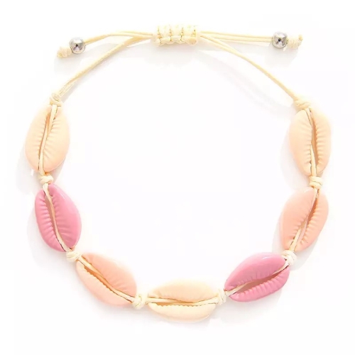 bransoletka muszelki, bransoletka plażowa, bransoletka na lato, bransoletka z muszelek na wakacje, kolorowa bransoletka na lato, bransoletka na rękę, bransoletka z muszelkami, muszelki, shell muszelka, pastelowa bransoletka