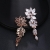 kolczyki, biżuteria, kolczyki rose gold, różowe złoto, kolczyki stalowe, stal,  kolczyki z cyrkoniami, kolczyki eleganckie, kolczyki wiszące, koczyki długie, kolczyki dla panny młodej, kolczyki na sylwestra, ślub,