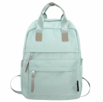 Plecak Szkolny Nylonowy Miętowy