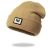 Czapka zimowa beanie Kot Kotek pastelowy musztardowy, czapka, czapeczka, zimowa czapka, nakrycie głowy, zima, jesień, jesienna stylizacja, włóczka akrylowa, ciepła czapka, musztardowa czapka, żółta czapka, czapka z kotem, kot, kotek, cat,