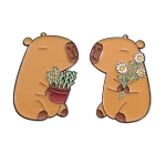 Przypinki broszki Capi Love - 2 sztuki