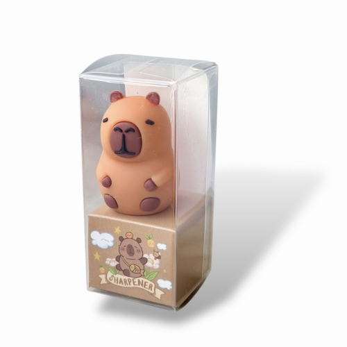 temperówka kapibara capibara zabawna figurka dla dziecka do szkolnego piórnika