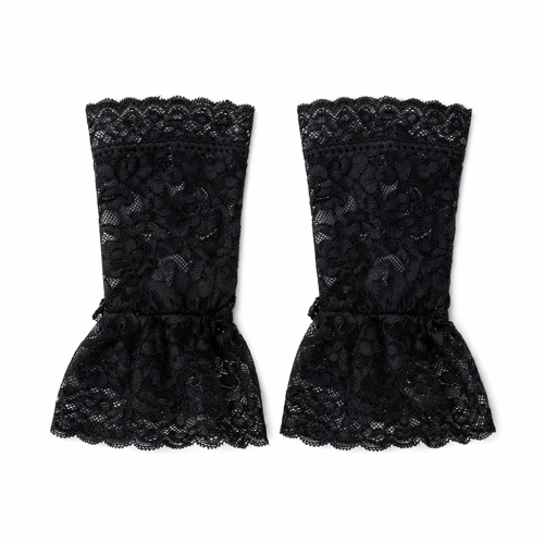mankiety czarne, mankiety koronkowe, mankiety ozdobne, mankiety damskie, koronka vintage, mankiety gothic, mankiety do koszuli, ozdoba nadgarstka, falbanki koronka, dodatki gothic, dodatki vintage, Sajbazar