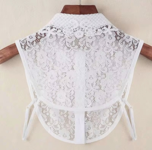 kołnierzyk atrapa do koszuli, kołnierzyk dopinany, kołnierzyk haftowany, kołnierzyk biały koronkowy, elegancki kołnierzyk do koszuli, modny kołnierzyk damski, kołnierzyk dekoracyjny,  odpinany kołnierzyk, damski kołnierzyk retro, kołnierzyk vintag,