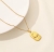 naszyjnik amulet z czarnym oczkiem, złoty naszyjnik z gwiazdką, naszyjnik stalowy księżyc, stal chirurgiczna, zawieszka z gwiazdką, zawieszka z księżycem, naszyjnik